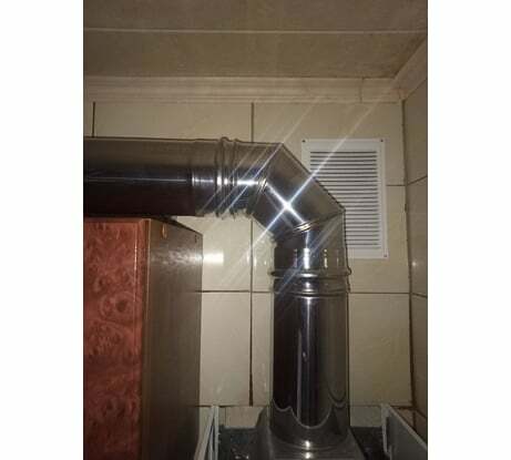 Замена дымохода на газовой колонке&nbsp;